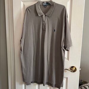 Polo by Ralph Lauren Men's Taupe Polo Shirt